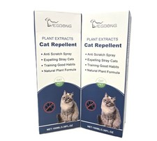 Yegbong Cat Training Spray With Plant Extracts, 3.38 fl oz, 2 Pack Set