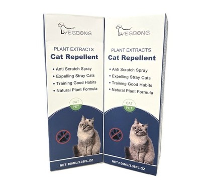 Yegbong Cat Training Spray With Plant Extracts, 3.38 fl oz, (2 Pack Set)