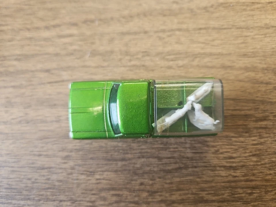 Camión perrera Lesney Matchbox Superfast #50 vintage verde con caja Foto 3 de 4