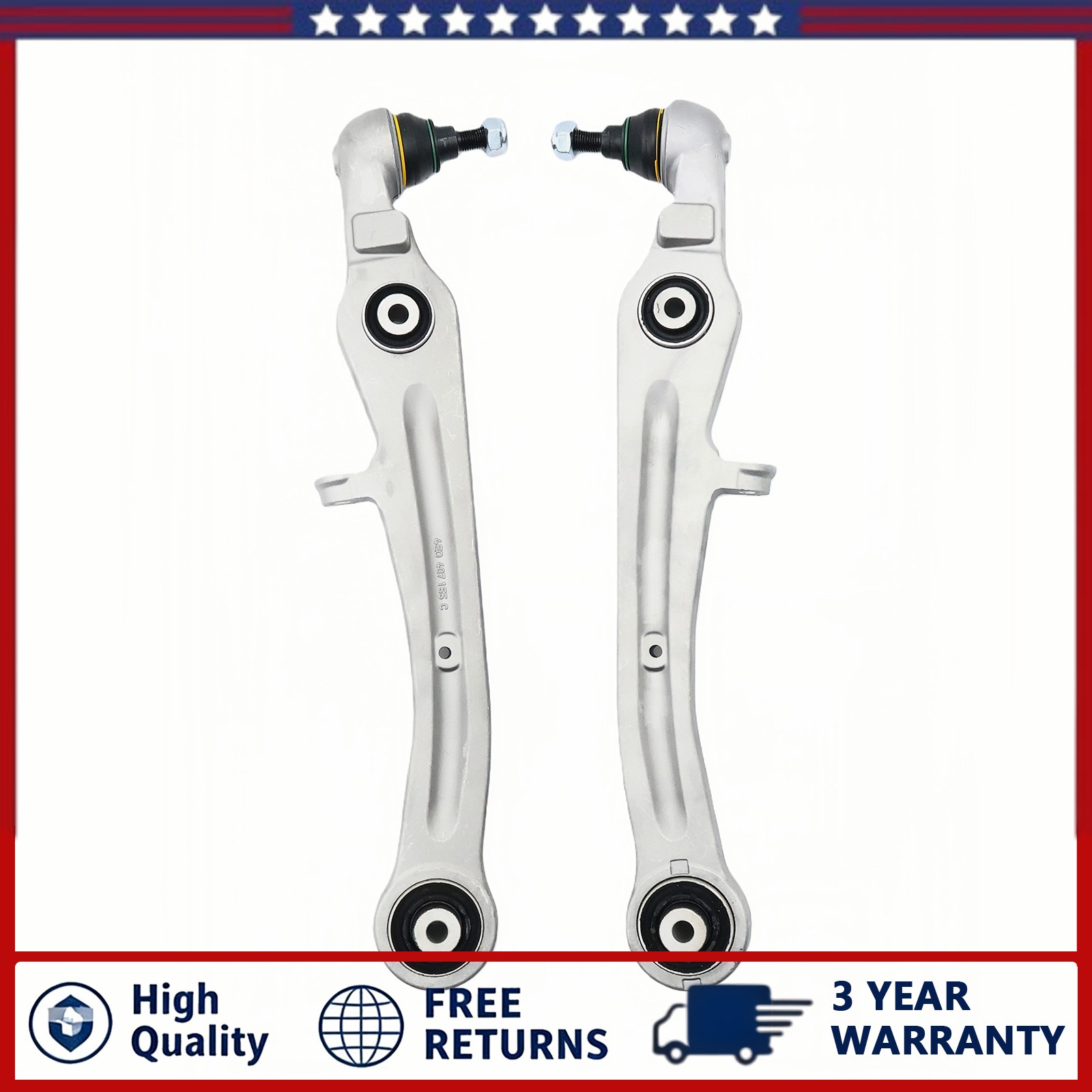 Bentley Continental 2014-2018 Control arms 10 pcs P/N 3W0407510