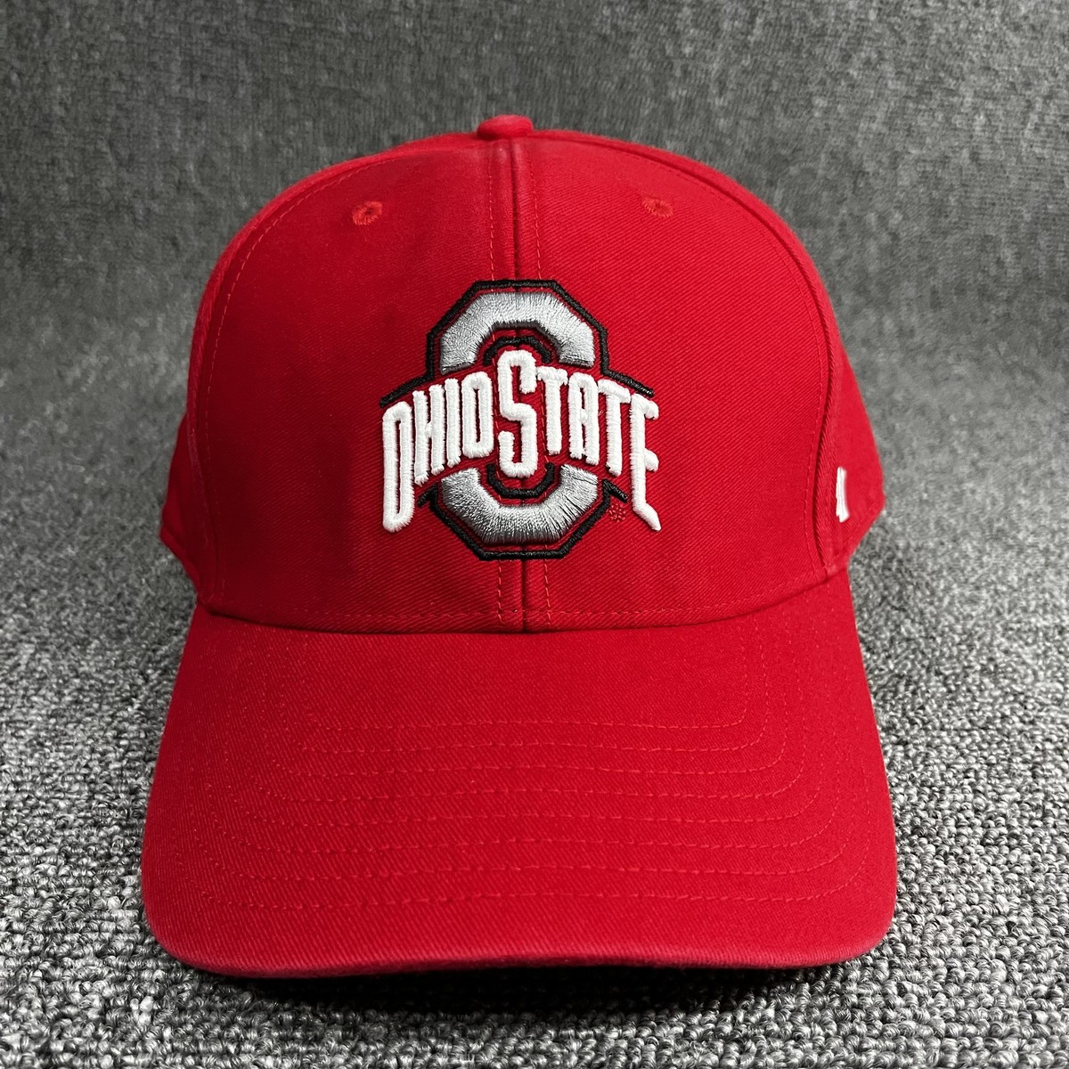 Ohio State Buckeyes '47 Brand Clean Up Red Adjustable Strapback Hat OSFA New