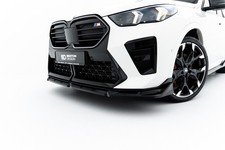 Front Ansatz für BMW X2 M35i U10 schwarz Spoilerlippe Schwert Frontspoiler 