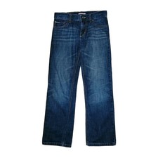 Tommy Hilfiger 12 Regular Boys Dark Wash Straight Leg Jeans EUC