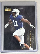 2021 Wild Card MATTE Black Retail Micah Parsons #MBC-18 Penn State Rookie Card