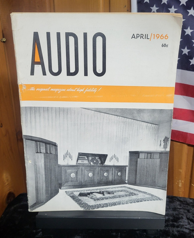AUDIO magazine April 1966 (High Fidelity information)