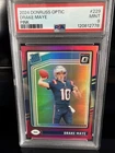 2024 Panini Donruss Optic - Rated Rookie Drake Maye #229 Pink Prizm (RC)