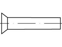 250 X Senkniete Din 661 Kupfer 4 X 40 Cu, Cab Fastening