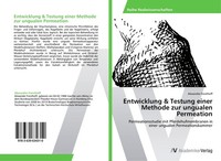 Entwicklung & Testung Einer Methode Zur Ungualen Permeation Alexander Forsthoff