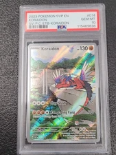 Koraidon 014 POKEMON CENTER PSA 10 SVI PC PROMO RARE LOW POP