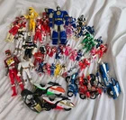Lot Of Vintage Power Ranger Figures Various Years