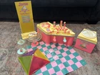 Vintage 1986 Barbie Ice Cream Shoppe Nearly Complete Set Parts Replacement