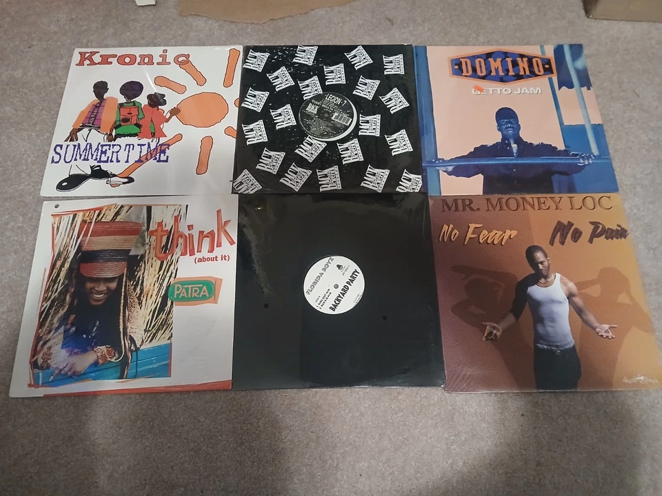 Lot Of 36- Rap, Hip Hop, Other 12"vinyl Records,Never Opened, Mostly 1990's 06 - Image 2 of 4