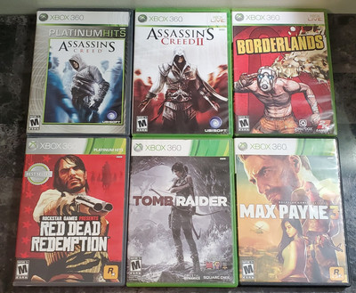 (6) Microsoft Xbox 360 Game Lot #5