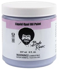 Bob Ross Oil Paint Base Coat 237ml (8oz)-Liquid Opal