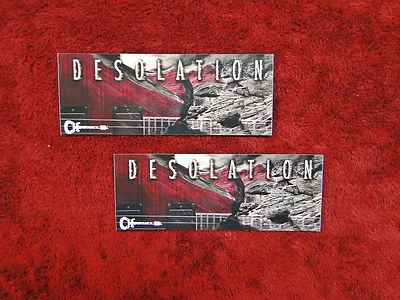 Charvel Guitars ''DESOLATION'' 2 Sticker Set