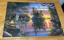 CATCHING MEMORIES 1000 PC. PUZZLE FROM BUFFALO, ART BYKIM NORLIEN, COMPLETE
