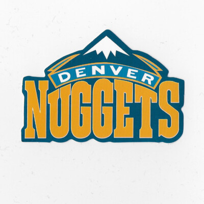 Denver Nuggets Aufkleber / Sticker, 7,5 x 5 cm, NBA Basketball, Neu
