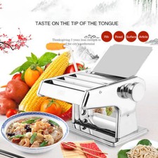 Pasta Lasagne Spaghetti Tagliatelle Maker Machine Stainless Steel Kitchen Tool