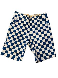 Checkered Loudmouth Golf shorts size 34