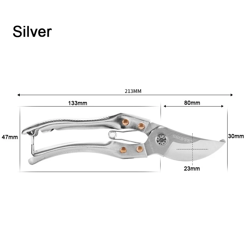 Tijeras de podar de jardinería Tijeras de podar de jardín Rama de arbustos Podadora Tijeras Foto 2 de 4