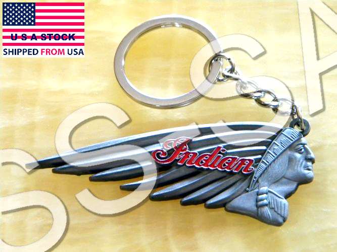 INDIAN MOTORCYCLE KEY RING FOB CHIEF PIN SCOUT PATCH DARK HORSE CHALLENGER TWIN