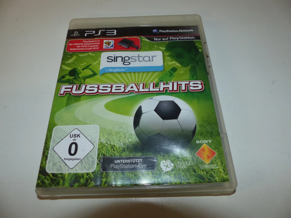 PlayStation 3 PS 3 SingStar Fußballhits - Bild 1 von 1