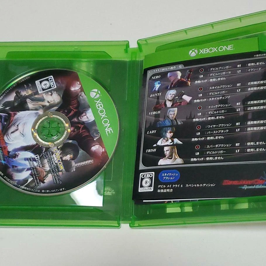 XBOX ONE Devil May Cry 4 Special Edition Import Japan CAPCOM Action Game Dante - Image 2 of 3