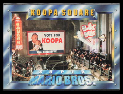 1993 SkyBox Super Mario Bros Koopa Square #25 | eBay