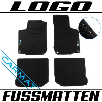 Fussmatten für VW Golf IV 4 Bj. 1997-2003 Fußmatten Autoteppiche LOGO