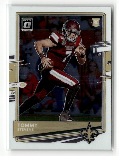 Tommy Stevens 2020 Donruss Optik #149 RC New Orleans Saints Fußballkarte
