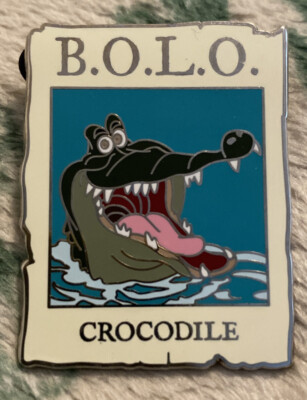Disney Cast Exclusive Crocodile Pin BOLO Be on the Look Out Peter Pan