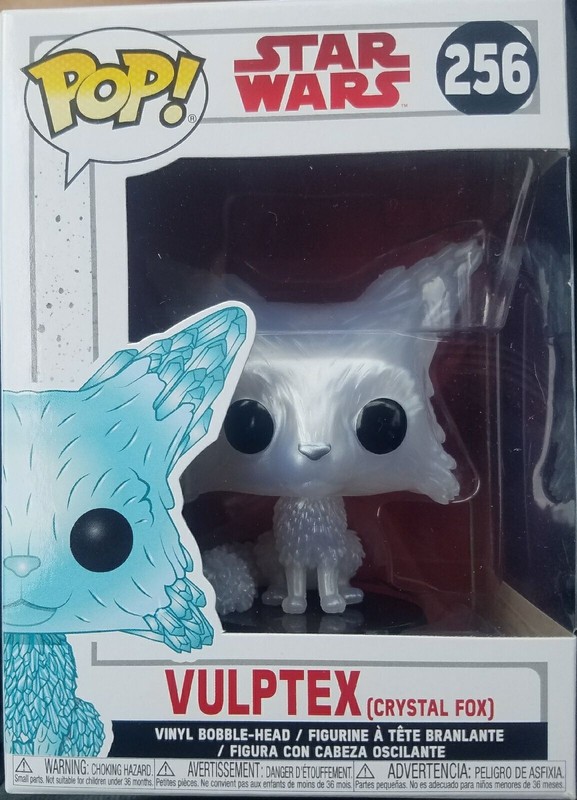 Funko Pop! 256 Vulptex (Crystal Fox) Star Wars Vinyl Figures 2018