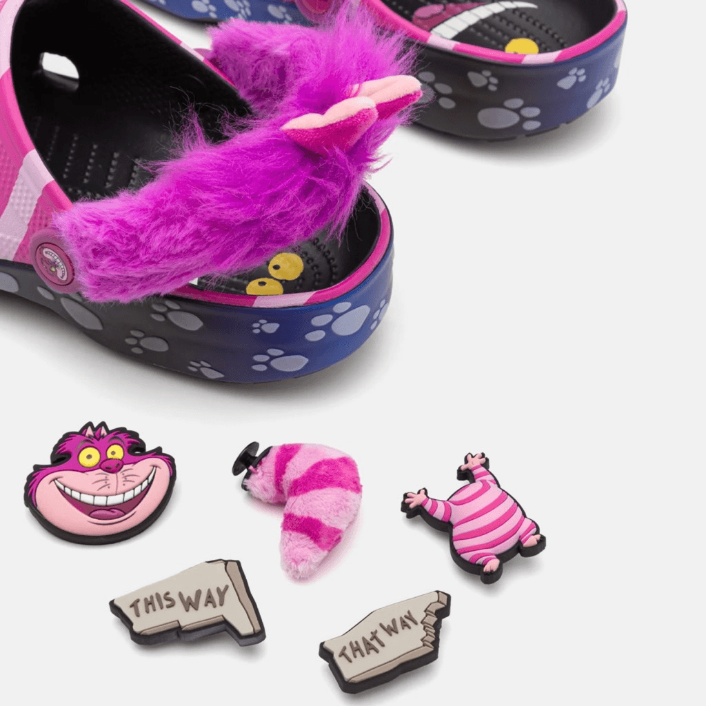 Crocs ★Disney アリス チェシャ猫 サンダル C13 Cheshire Cat Clogs Unisex KIDS Alice in Wonderland CROCS