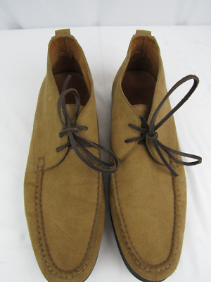 Peter Millar Mens Chukka Brown Suede Boots Size 11.5M Shoes  display picture 1