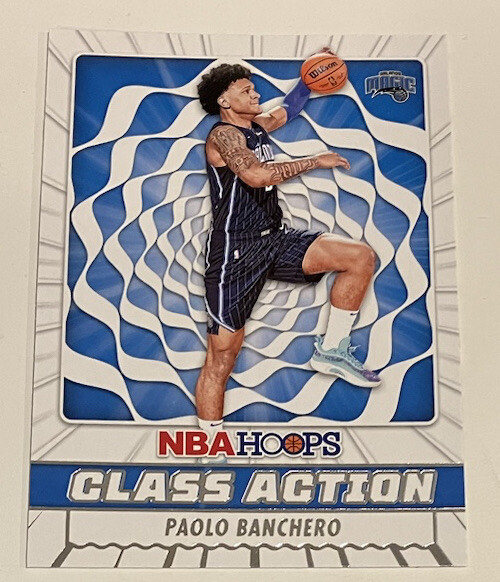 2022-23 Panini NBA Hoops - Class Action #1 Paolo Banchero (RC)  Magic