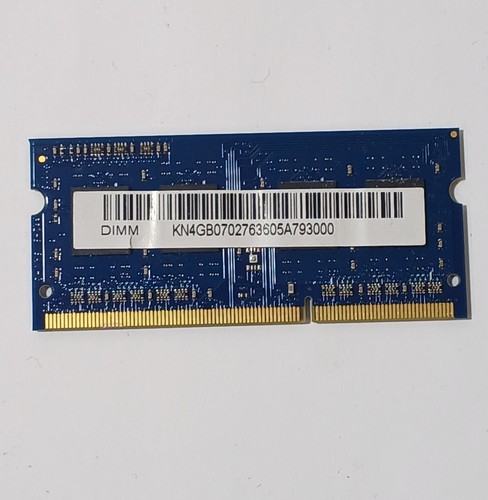 Kingston 8GB 2X4GB DDR3 1RX8 1600MHz PC3L-12800S SODIM Laptop Memory RAM - Picture 2 of 3