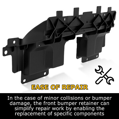 Front Bumper Retainer Black For Nissan NV200 2013-2021 17 18 19 20