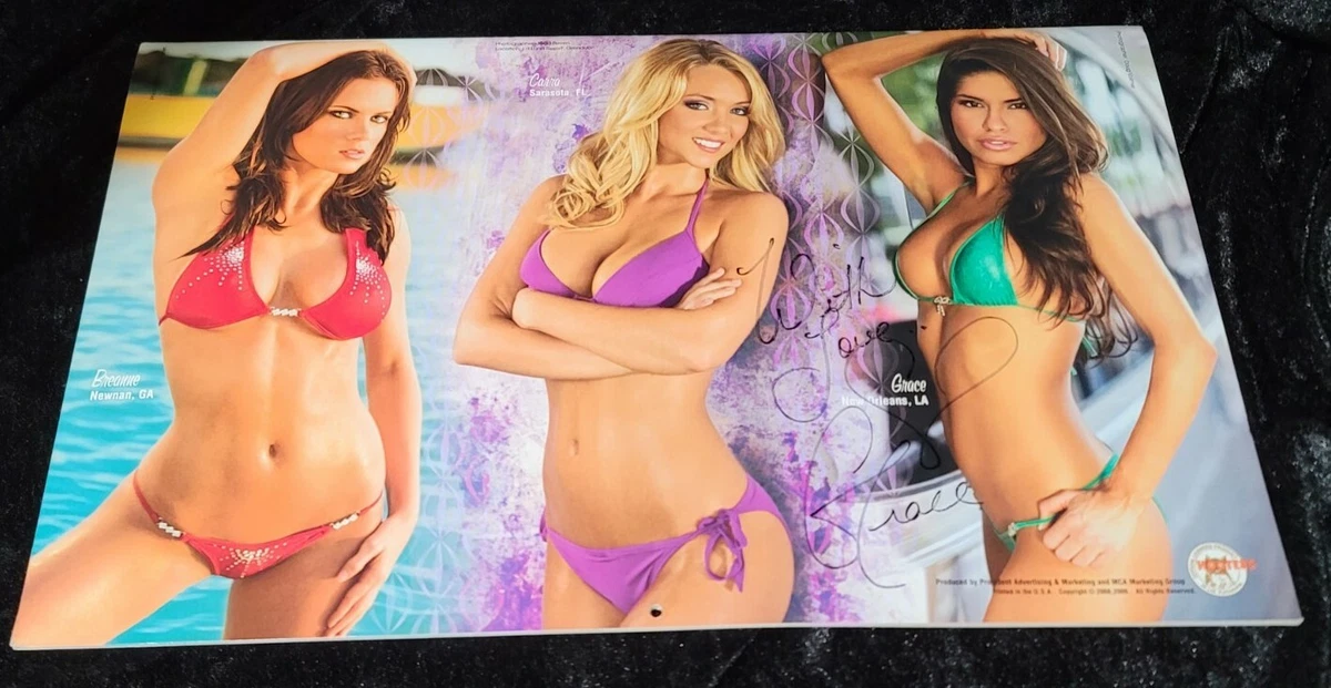 Hooters Calendar Girls 2009 Autographed Signed | eBay