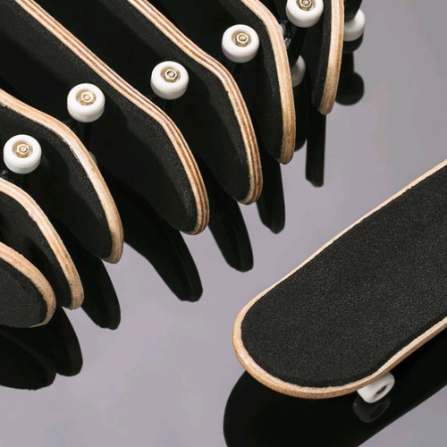 10Pcs For Fingerboard Deck Uncut Tape Sticker Black Foam Grip Tape - Picture 4 of 12