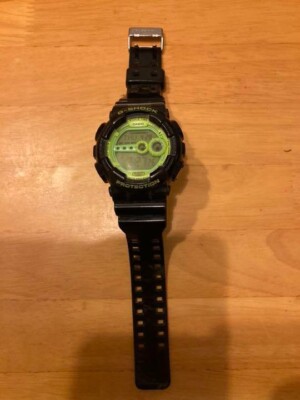 Casio G-shock GD-100SC-1JF Digital Lime Green Crazy Colors Casio G-shock GD-100SC-1JF Digital Lime Green Crazy Colors