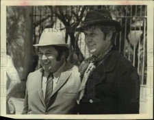 1970 Press Photo Actors Patrick Macnee in "Mr. Jerico" on ABC Television