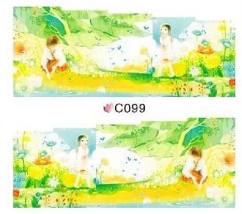 25 sets Nail art water transfer decal sticker wrap C series Rainbow C14 - Picture 3 of 12