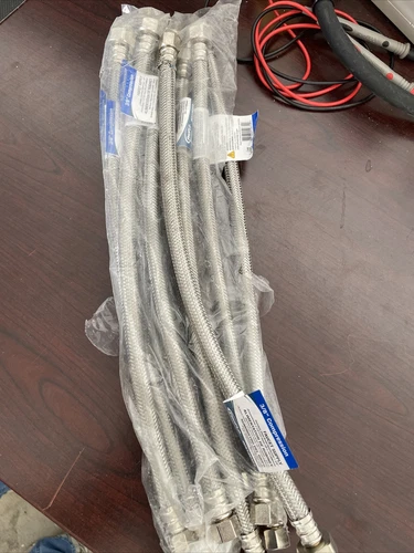 Lot of 9  PROFLO PFX146323 3/8" COMPRESSION FAUCET SUPPLY LINE - Picture 1 of 5