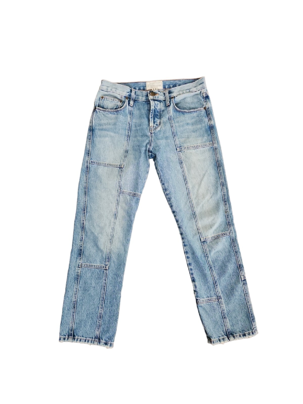 Current Elliott Jeans The Patchwork Cross Over Bl… - image 4