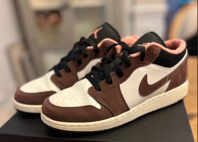 Air Jordan 1 Mocha Low 2021 (GS) - Size 7Y - Great shape w/box | eBay