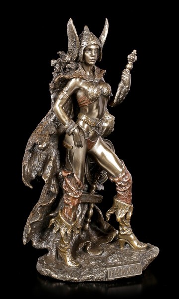 Frigga Figur - Odins Frau - Statue Asen Wikinger Deko Veronese-image