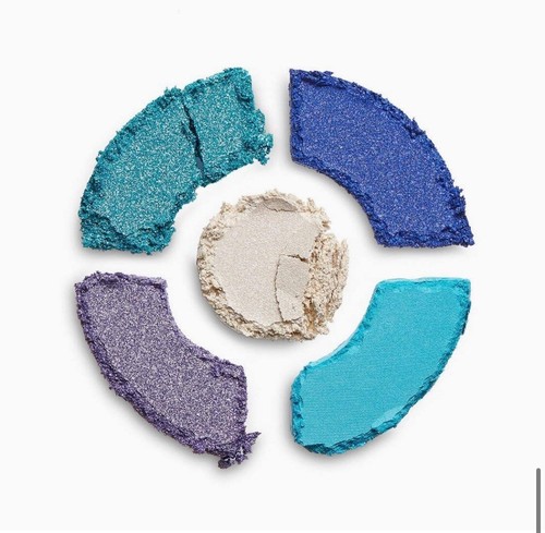 I Heart Revolution Donut 5 Shade Shadow Palette Blueberry Crush Eye NIB - Picture 4 of 4