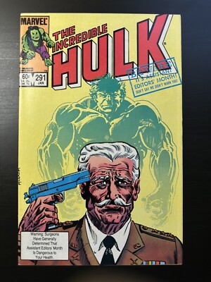 Incredible Hulk #291 - Marvel Comics - Copper Age (January 1984)