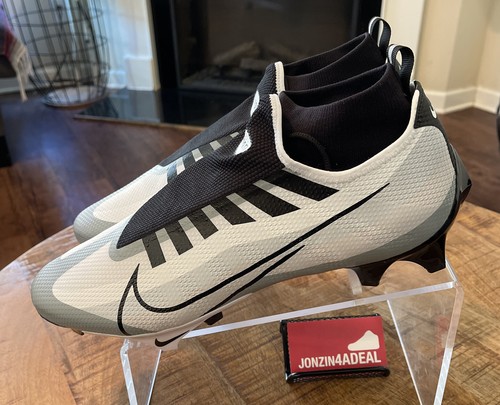 Men's Nike Vapor Edge Pro 360 Cleats White Pure Platinum DQ3670-100 Size 15 - Picture 3 of 9