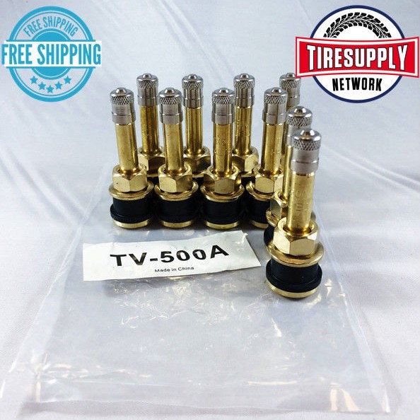 TR500 Haltec Tubeless Truck Tire Valve Stem (10 piece) TV500A Standard